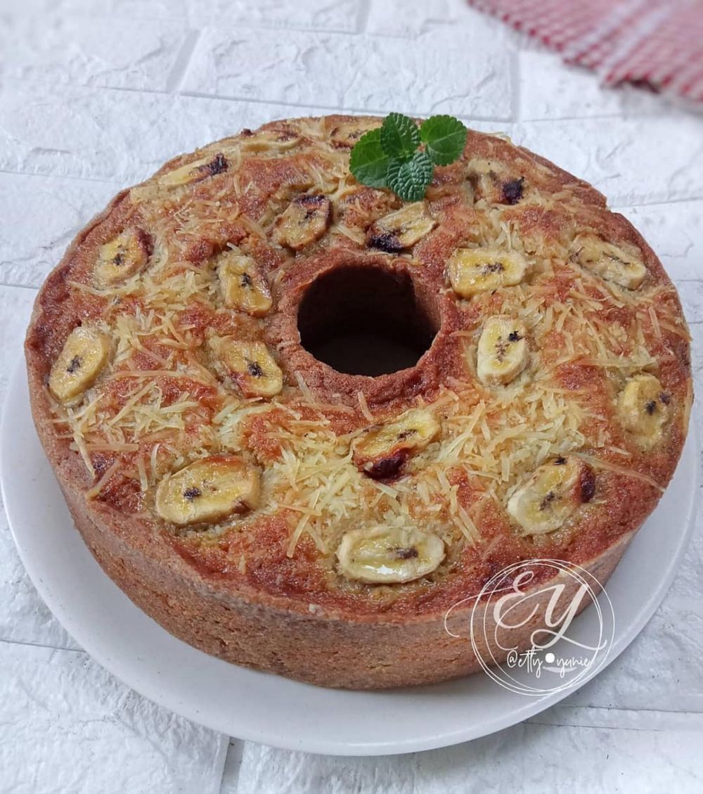 31 Resep bolu pisang panggang, enak, lembut, dan antibantat