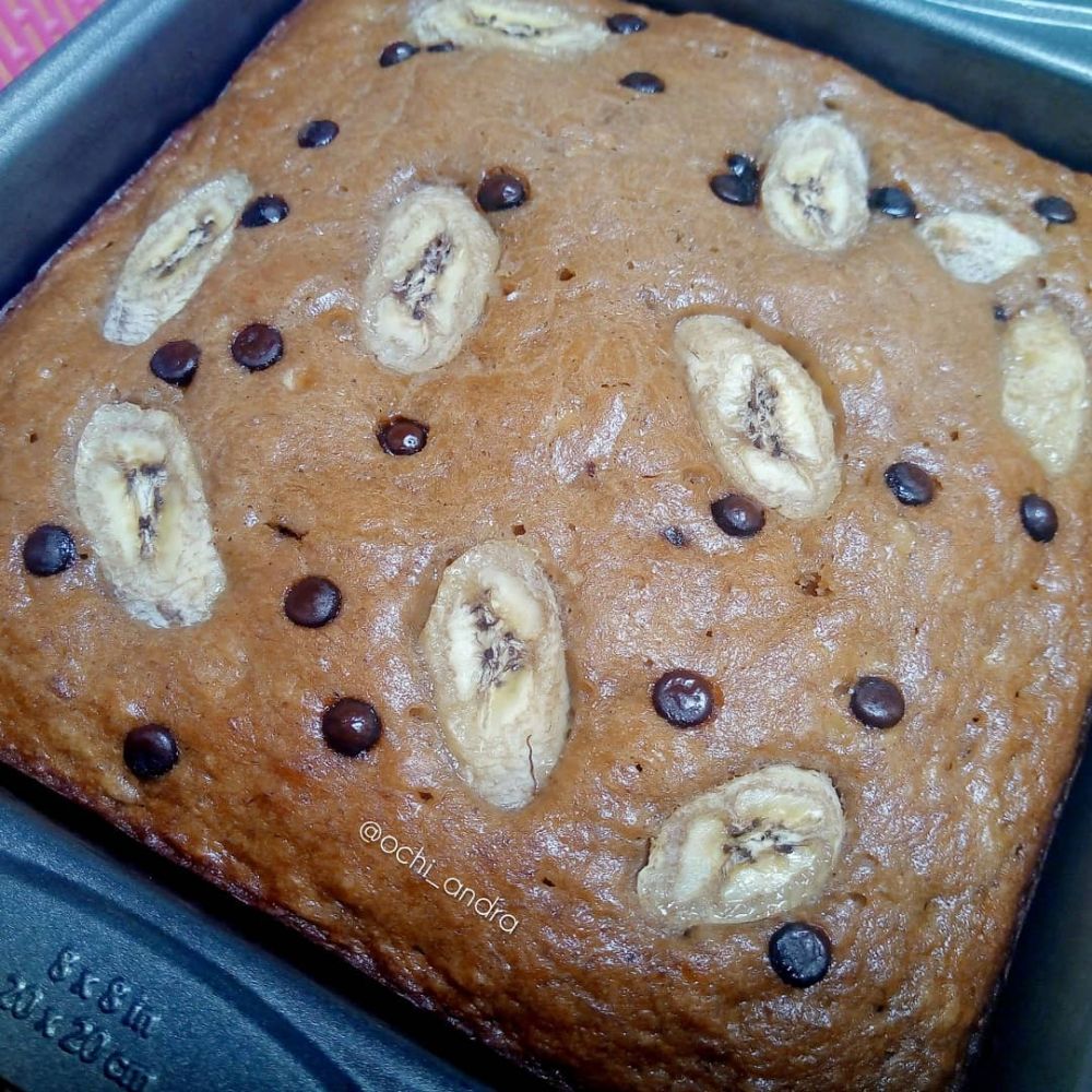 31 Resep bolu pisang panggang, enak, lembut, dan antibantat