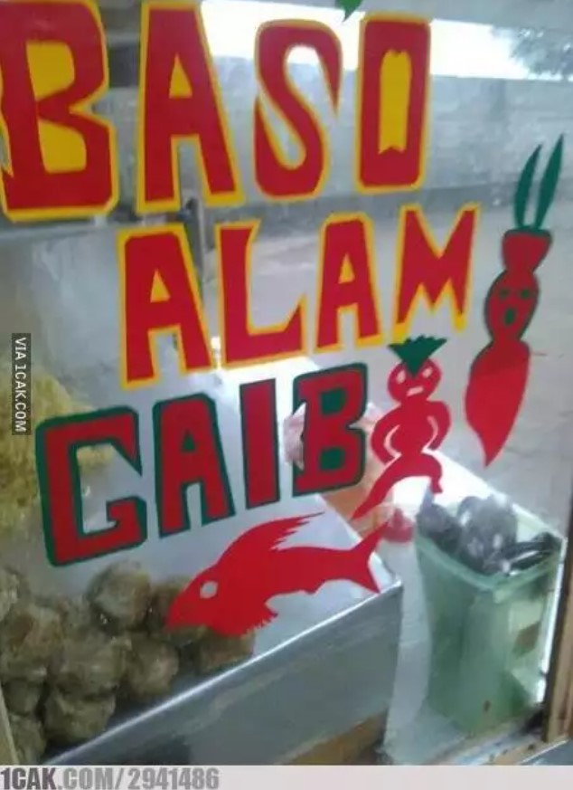 Tulisan warung bikin salting Berbagai sumber Tulisan warung bikin salting Berbagai sumber