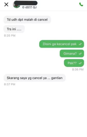 Chat lucu driver ojek online Berbagai sumber Chat lucu driver ojek online Berbagai sumber