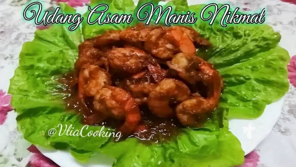 20 Resep olahan udang asam manis, mudah dibuat dan bikin nagih