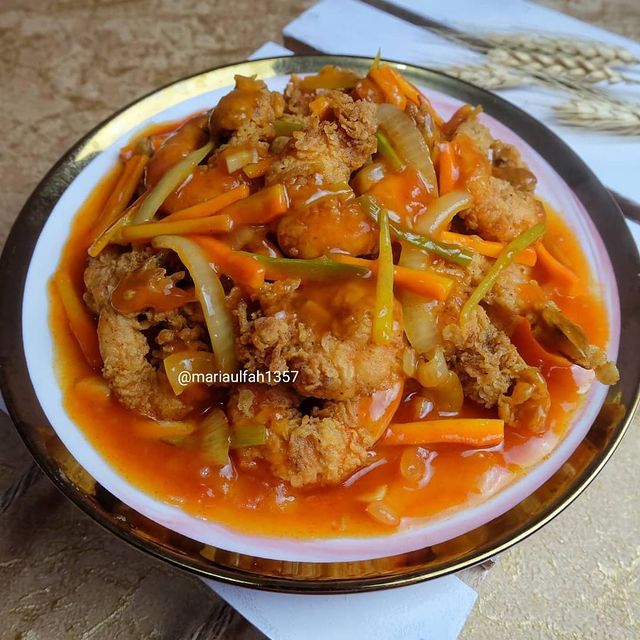 20 Resep olahan udang asam manis, mudah dibuat dan bikin nagih