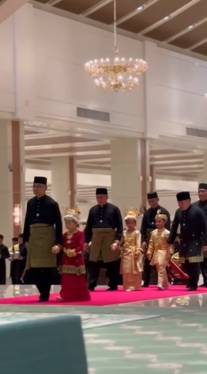 pertunangan kerajaan Pangeran Mateen © Instagram pertunangan kerajaan Pangeran Mateen © Instagram