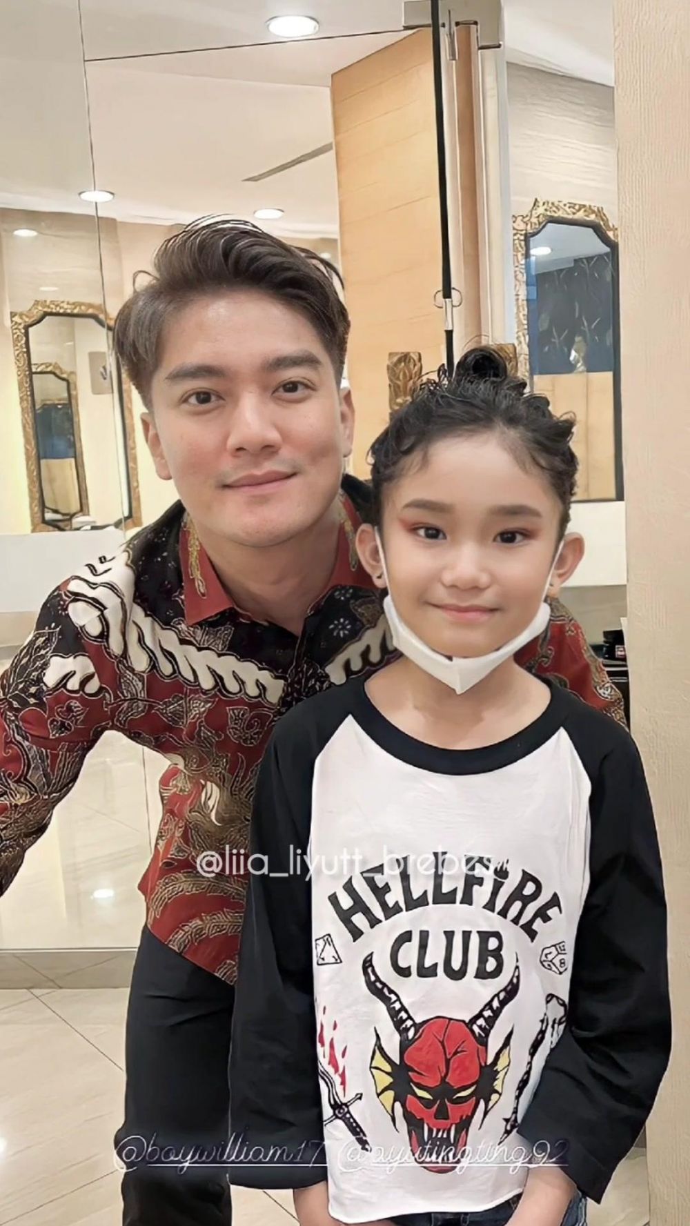 potret kedekatan boy dan bilqis © berbagai sumber