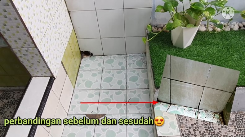 Tanpa sabun cuci piring, ini cara bersihkan kerak membandel di keramik kamar mandi pakai 2 bahan dapur