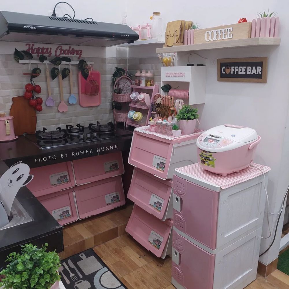 dapur tanpa tirai kolong estetik © 2024 brilio.net