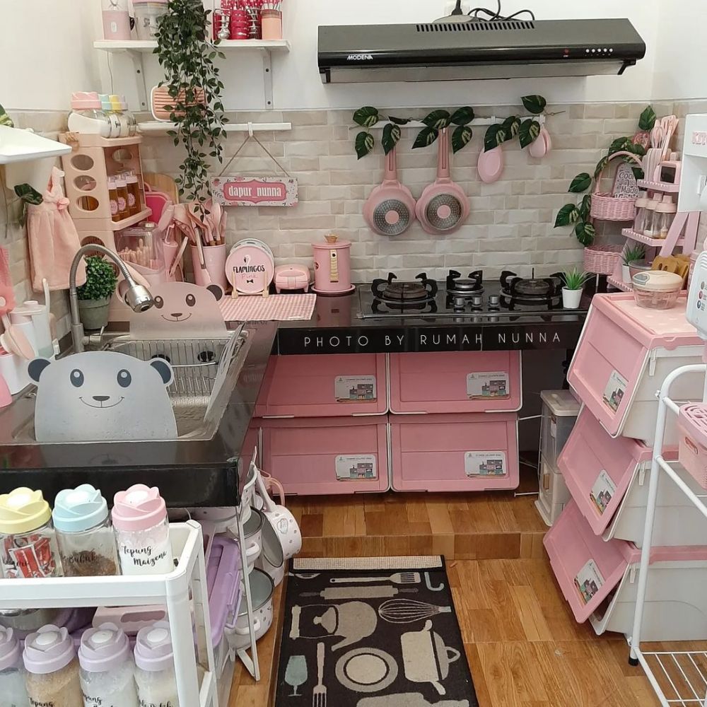 dapur tanpa tirai kolong estetik © 2024 brilio.net