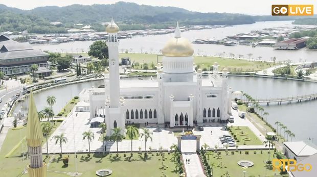 Akad Nikah Diraja Pangeran Mateen © YouTube Akad Nikah Diraja Pangeran Mateen © YouTube