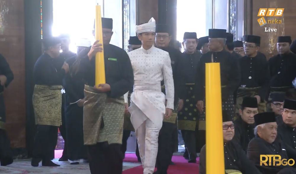 Akad Nikah Diraja Pangeran Mateen © YouTube Akad Nikah Diraja Pangeran Mateen © YouTube