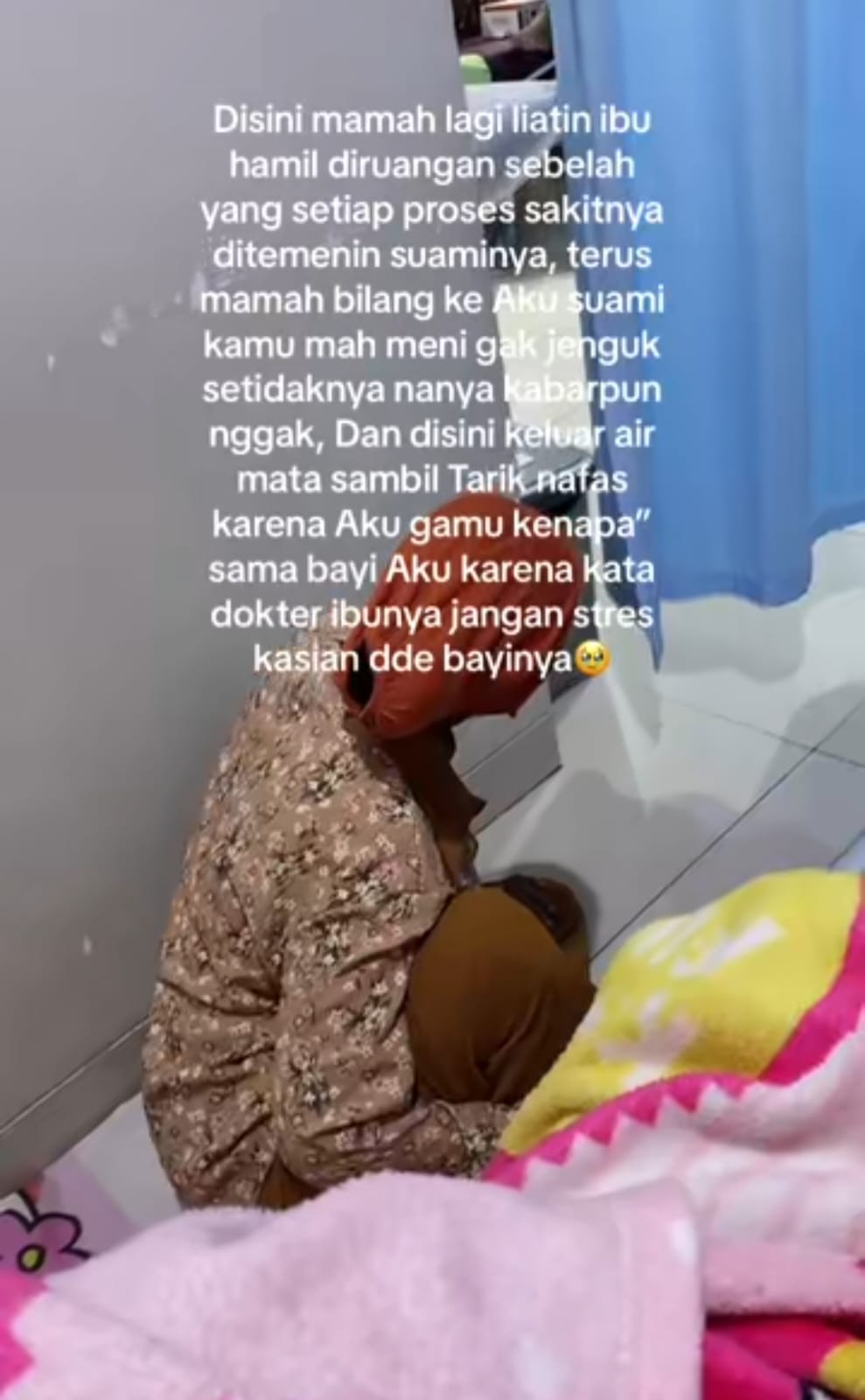 sakit tidak dirawat suami © TikTok