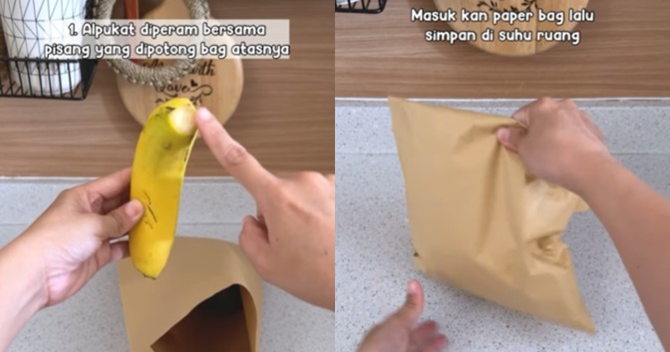 Bukan diperam beras, ini trik mematangkan alpukat cukup disimpan bareng 1 jenis buah