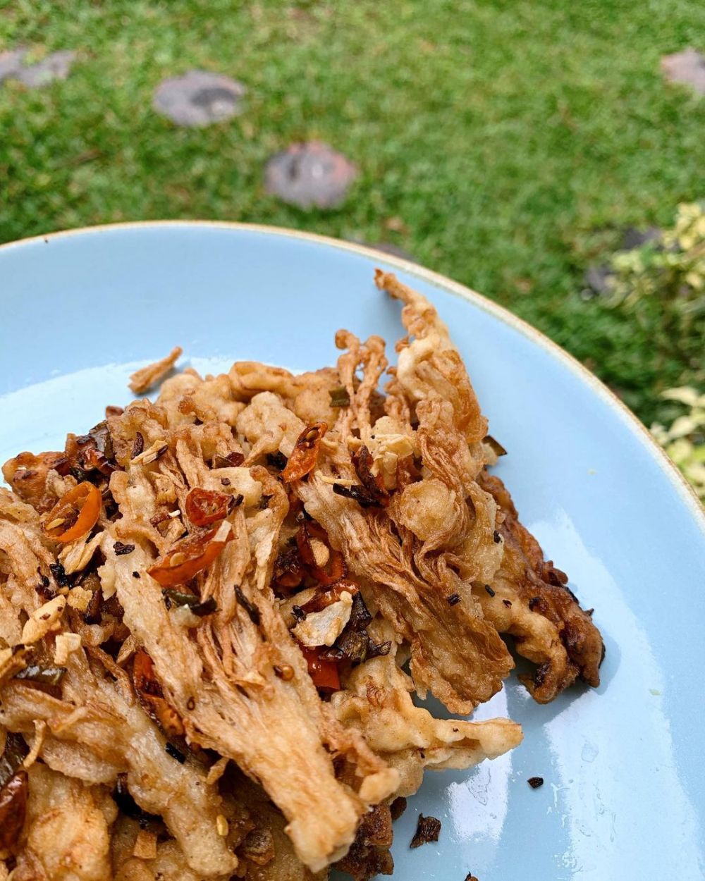 31 Resep olahan jamur enoki berbagai bumbu, sedap dan mudah dibuat