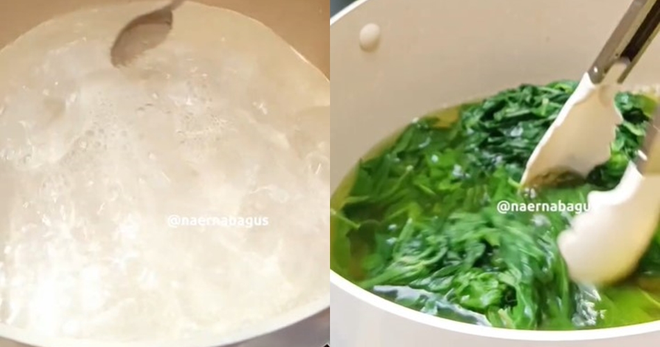 Cuma 5 menit, ini trik rebus daun singkong agar tetap hijau dan empuk pakai 2 bahan dapur