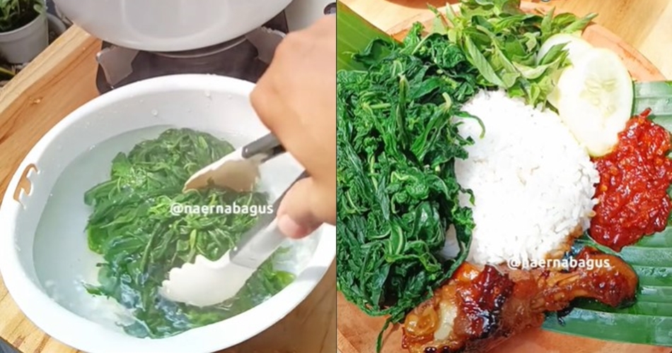 Cuma 5 menit, ini trik rebus daun singkong agar tetap hijau dan empuk pakai 2 bahan dapur