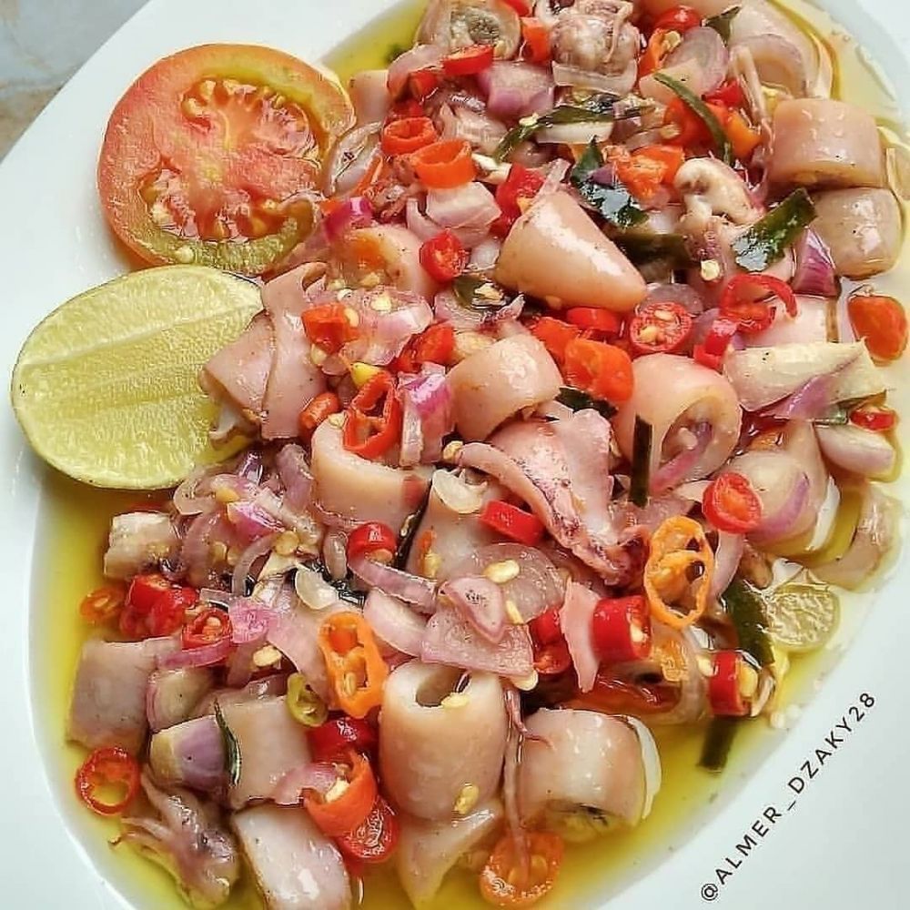 11 Resep sambal cumi paling pedas, praktis dan enaknya bikin nambah nasi