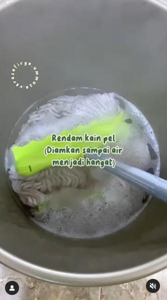 Tanpa pemutih, ini cara mudah mencuci kain pel supaya tetap putih cukup tambah 2 bahan dapur
