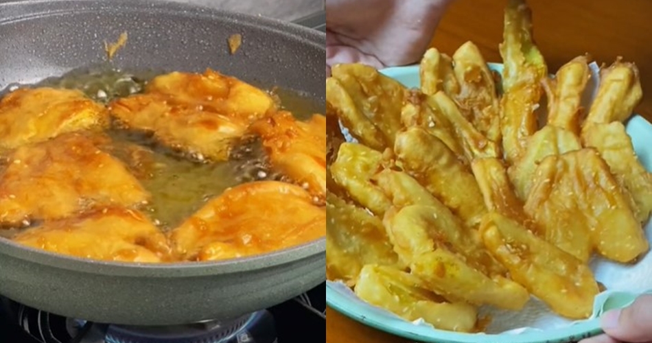 Jangan cuma terigu, ini cara mudah bikin nangka goreng yang renyah tahan lama ditambah 1 bahan dapur