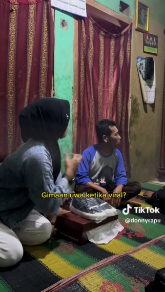 rumah pengemis a kasihan a © TikTok  rumah pengemis a kasihan a © TikTok