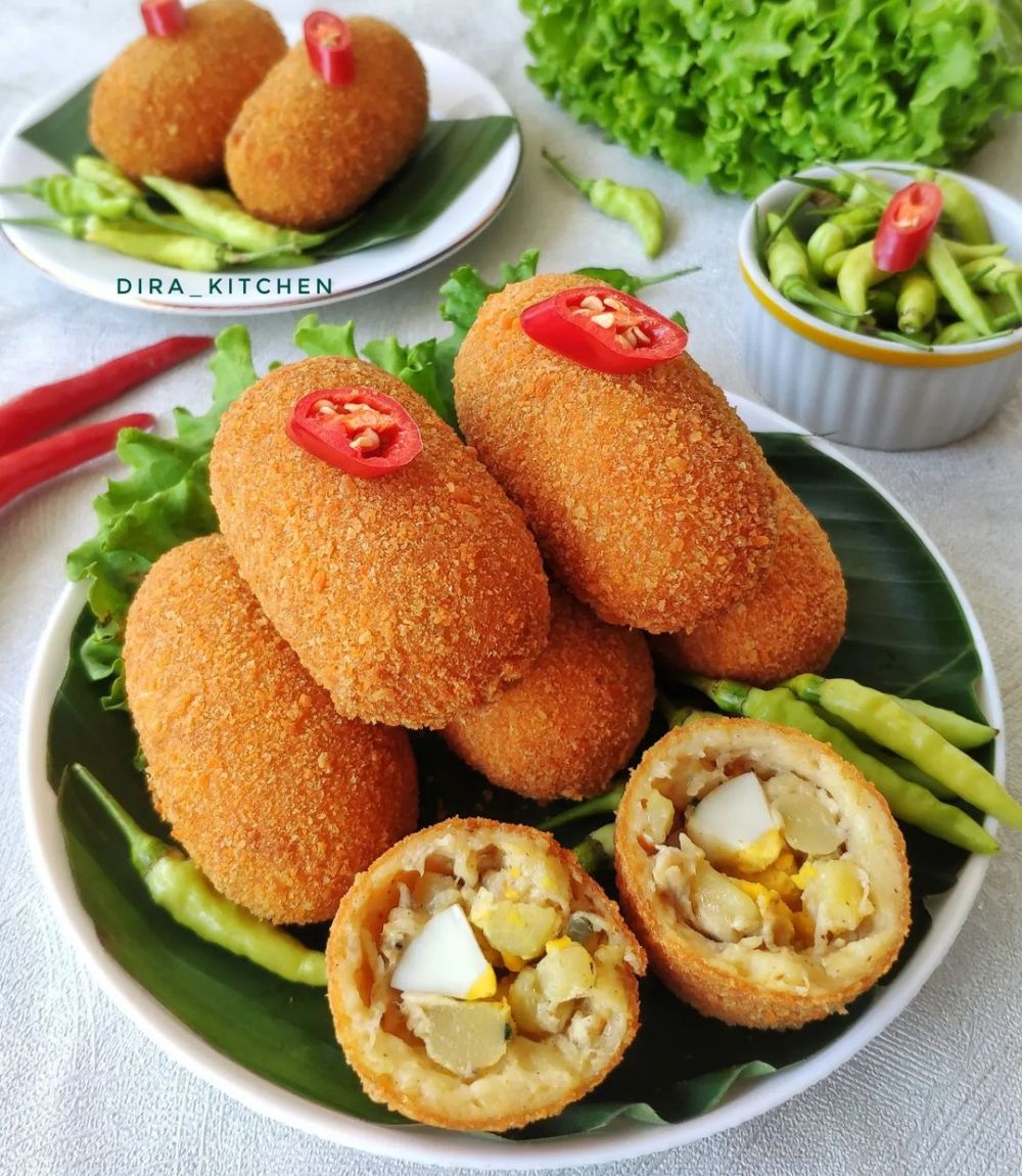 13 Resep gorengan dari kentang, enak, mudah dibuat, dan bikin nagih