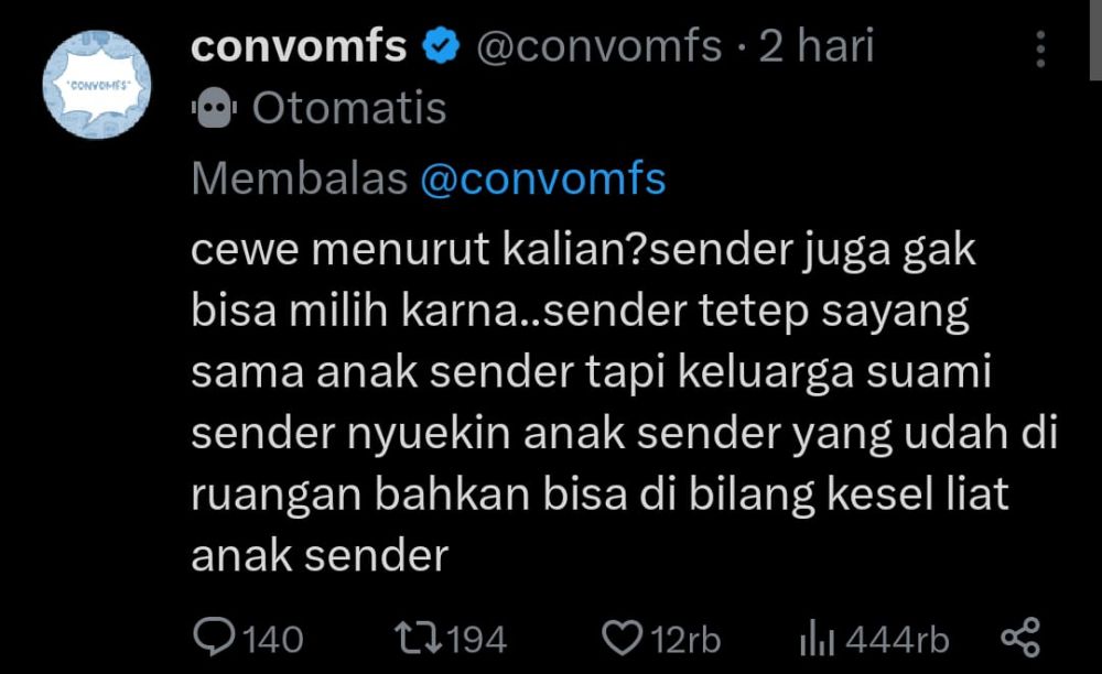 melahirkan anak perempuan dimarahi mertua © Twitter melahirkan anak perempuan dimarahi mertua © Twitter