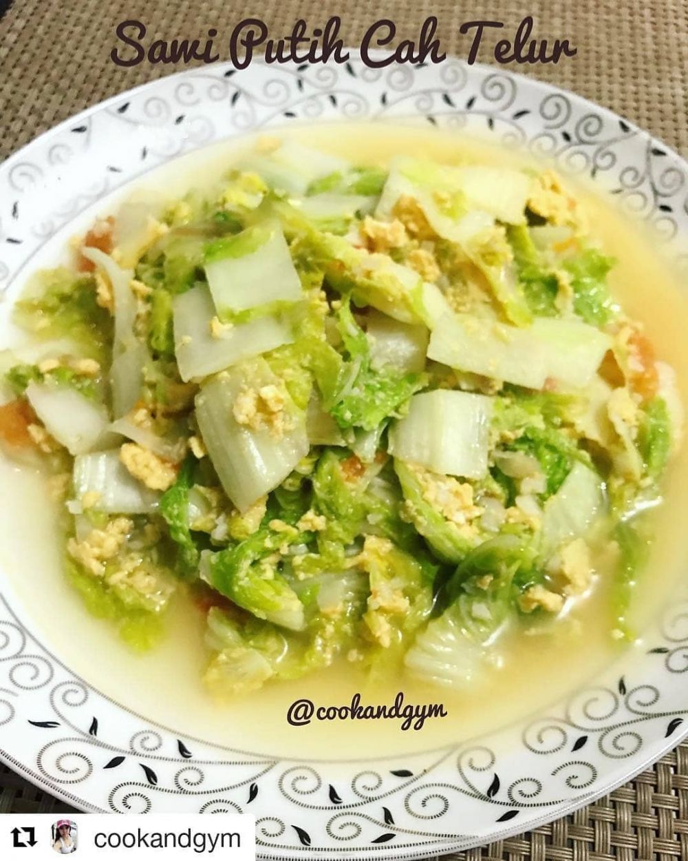 11 Resep sawi putih telur paling lezat, praktis, dan bikin nafsu makan meningkat