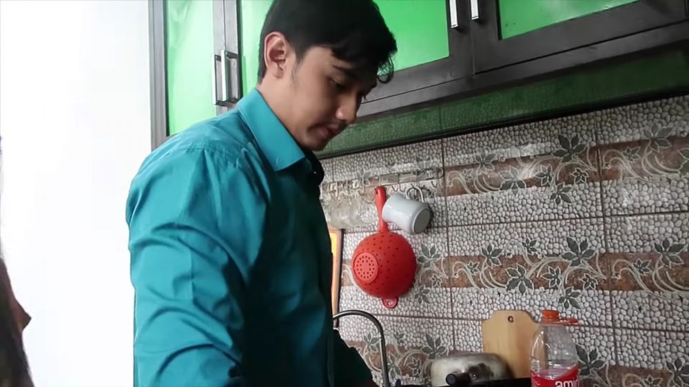 dapur kos Felicya sebelum nikah © 2024 brilio.net