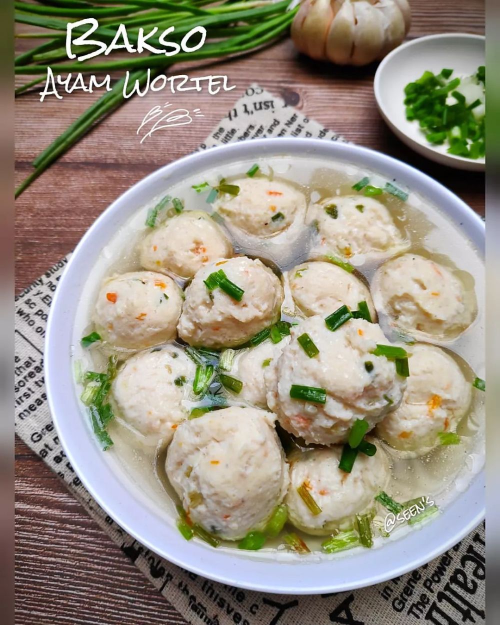 13 Resep olahan bakso ayam, enak, gurih, praktis, dan mudah dibuat