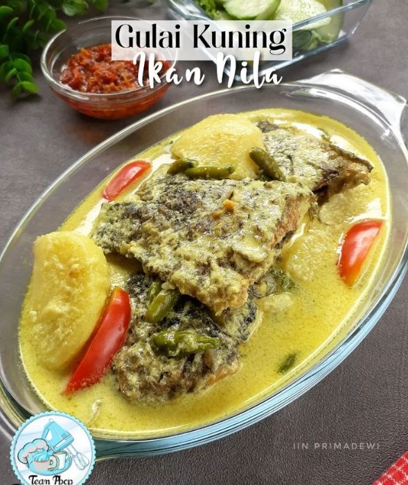 13 Resep ikan nila paling enak khas Nusantara, mudah dibuat dan bumbunya nendang