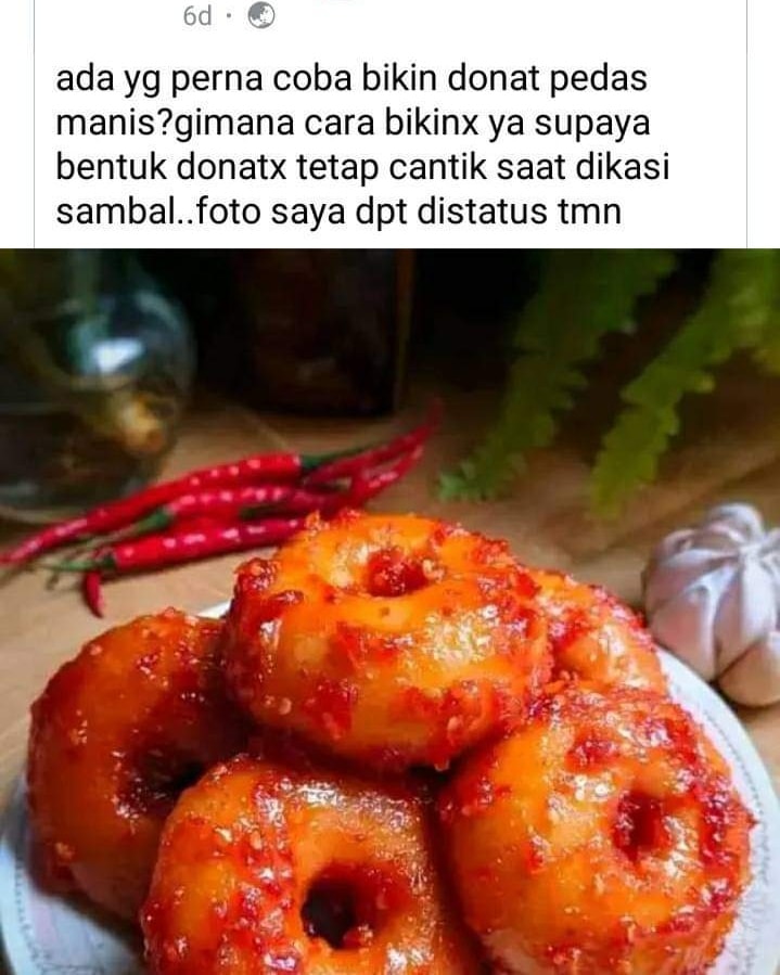 Pamer makanan di FB Berbagai sumber