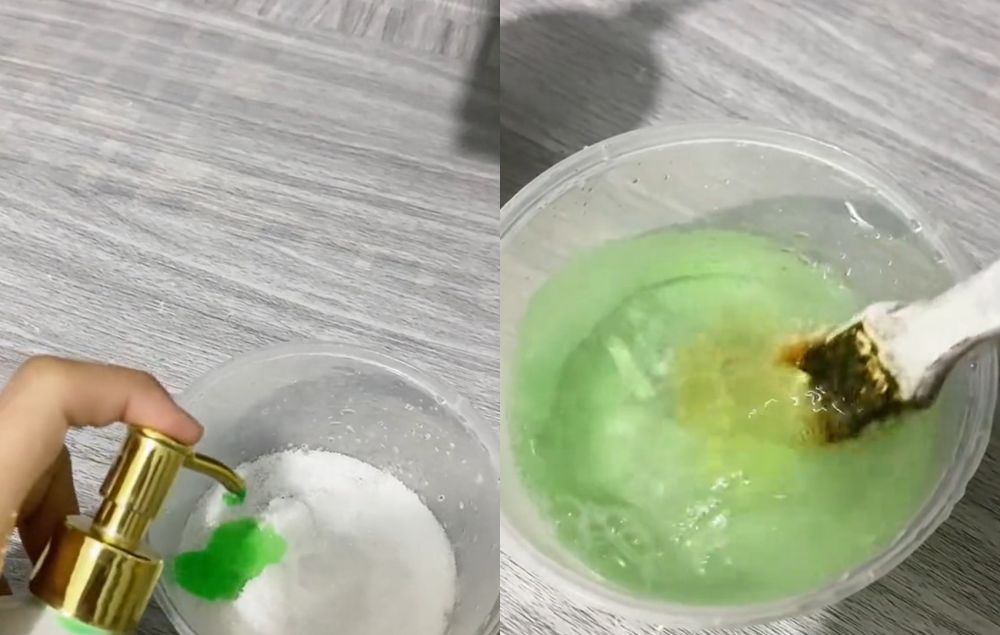 Tanpa disikat, ini cara hilangkan kerak kuning di bak mandi pakai tambahan 1 bahan dapur