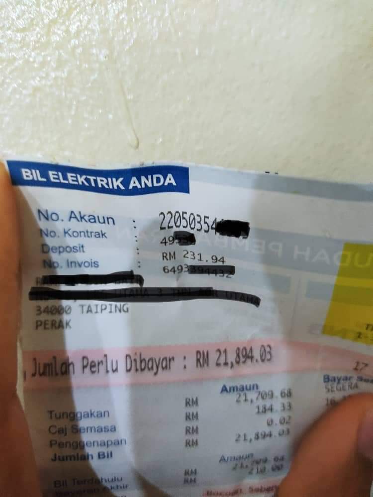 penyewa kontrakan nunggak listrik © X penyewa kontrakan nunggak listrik © X