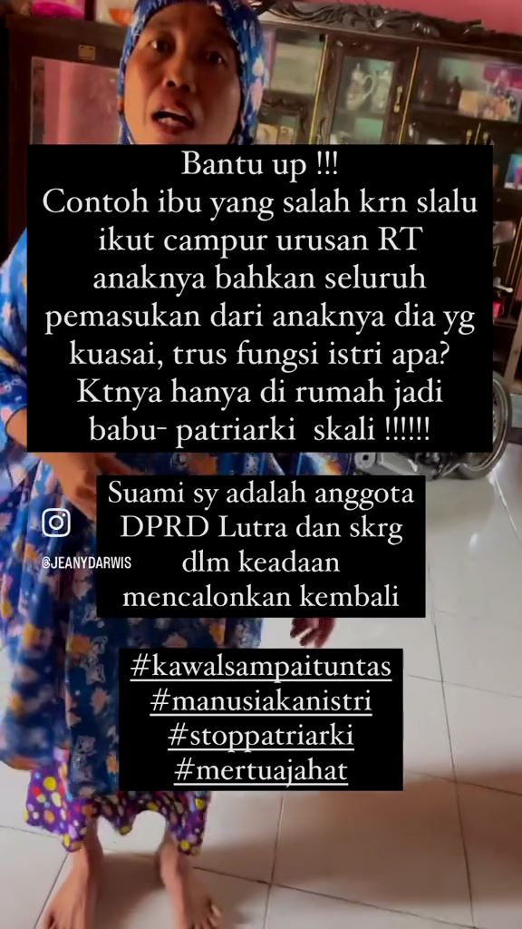menantu mertua bertengkar © TikTok