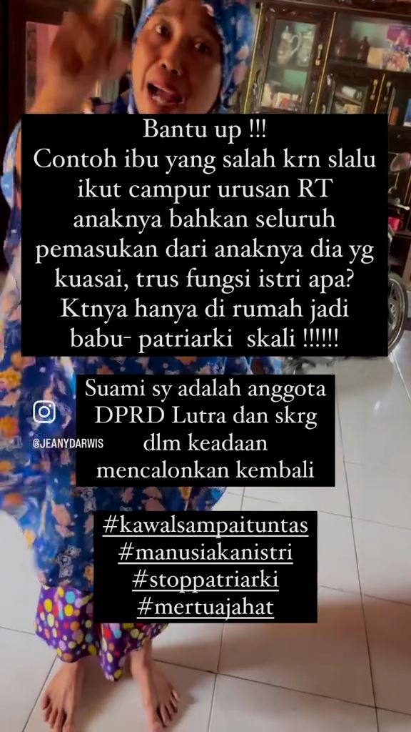 menantu mertua bertengkar © TikTok