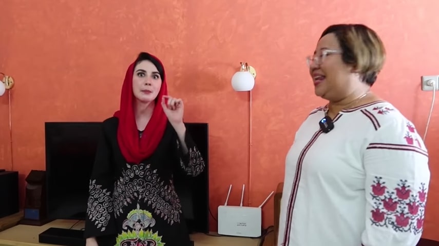 rumah pribadi Arumi Bachsin © YouTube