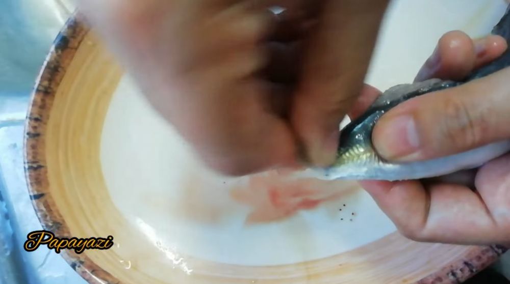 Tanpa dipresto dan dibelah pakai pisau, trik keluarkan tulang duri ikan ini bikin dagingnya tetap utuh