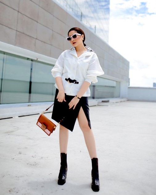 Nagita Slavina tampil seksi belahan tinggi © berbagai sumber Nagita Slavina tampil seksi belahan tinggi © berbagai sumber