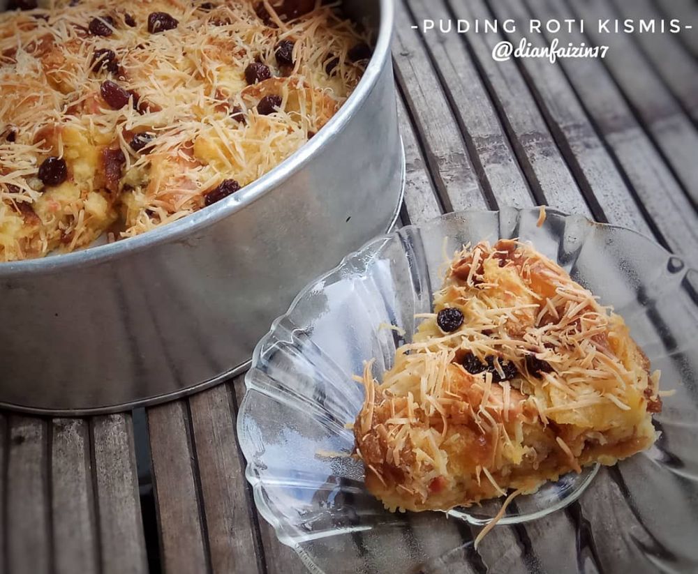 25 Cara membuat puding roti, enak, lembut, dan sederhana