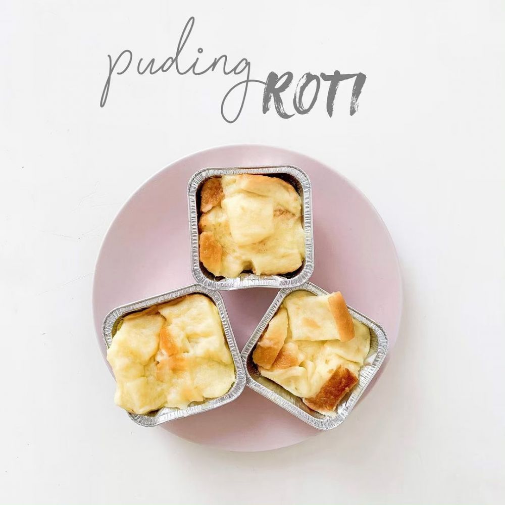 25 Cara membuat puding roti, enak, lembut, dan sederhana