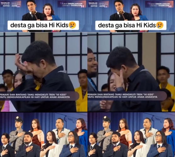 Desta ikut tren Hi Kids © TikTok