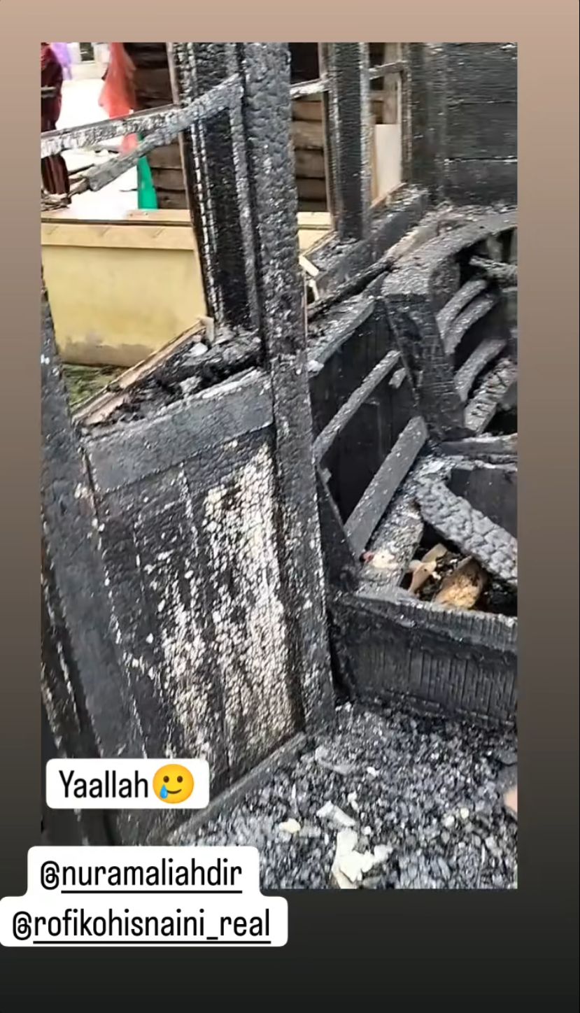 potret kenangan rumah masa kecil fikoh © instagram