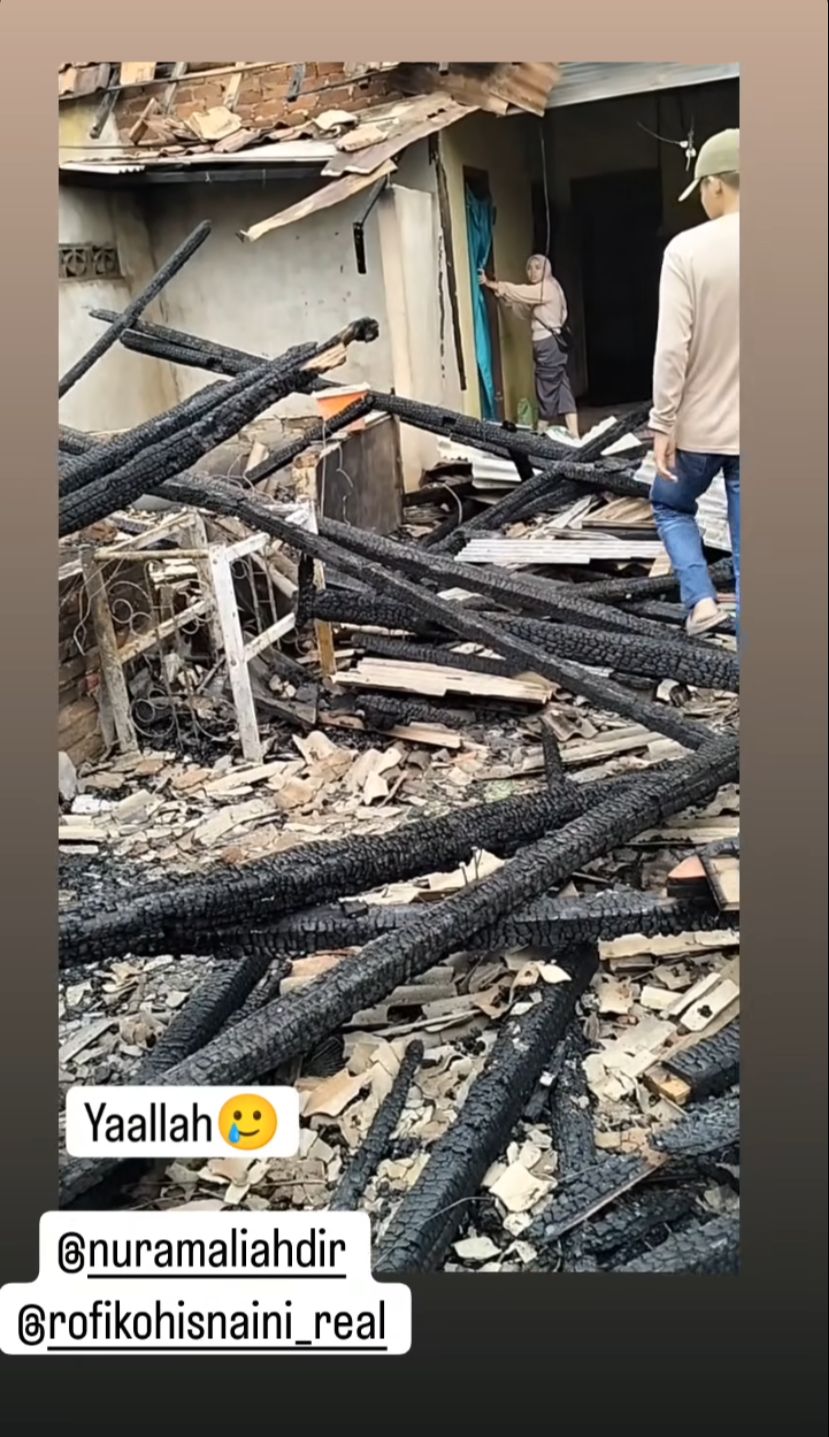 potret kenangan rumah masa kecil fikoh © instagram