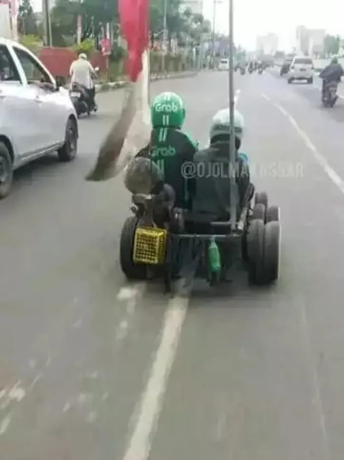 ojol kendaraan tak biasa berbagai sumber