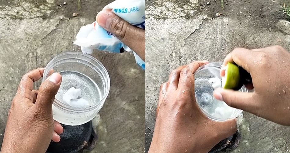 Bukan direndam air panas, cara hilangkan kerak gosong di pantat wajan ini cuma tambah 2 bahan dapur