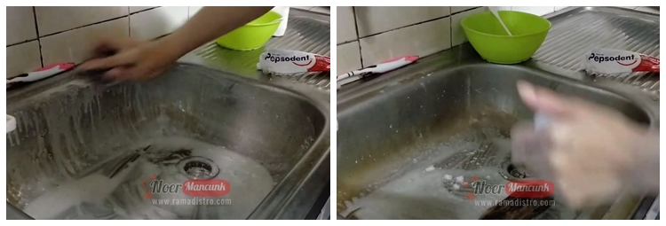 Tanpa didiamkan berjam-jam, ini trik ampuh bersihkan wastafel berkarat pakai tambahan 1 bahan dapur