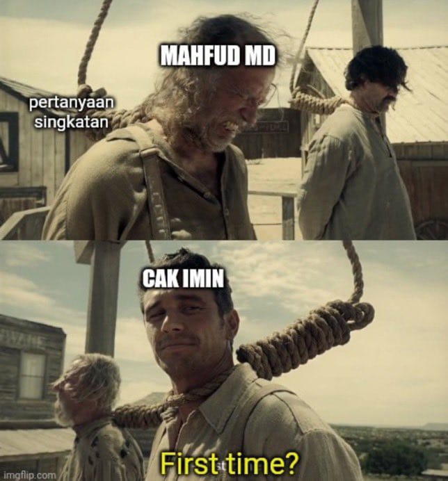 meme debat cawapres berbagai sumber