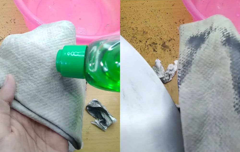 Tanpa diolesi pasta gigi, ini cara hilangkan noda kerak gosong di setrika pakai 3 bahan dapur