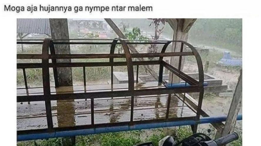 kelakuan orang menghindari hujan Berbagai sumber