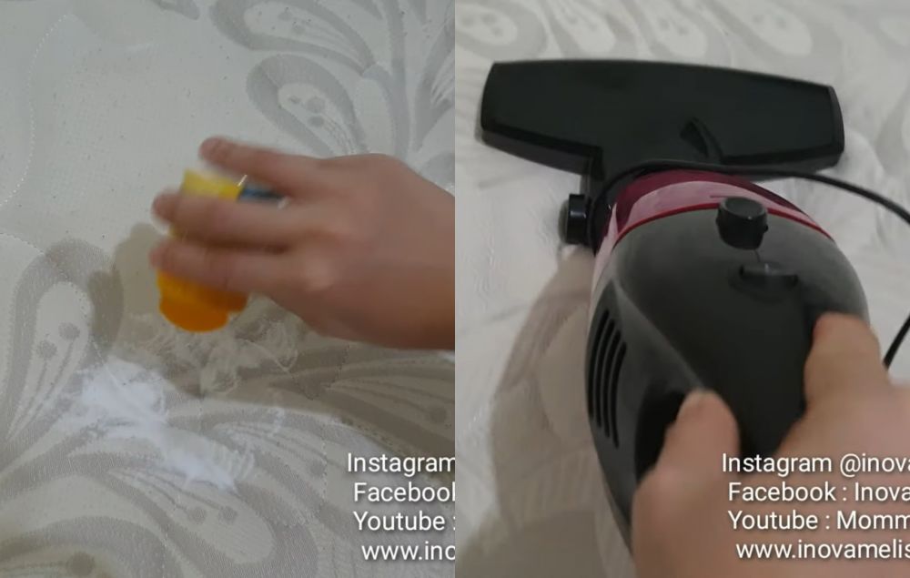 Tak perlu dijemur, ini trik hilangkan bau pesing di kasur pakai tambahan 1 bahan dapur