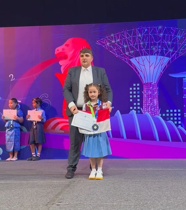 Sheva anak Ussy dan Andhika ikut olimpiade © Instagram