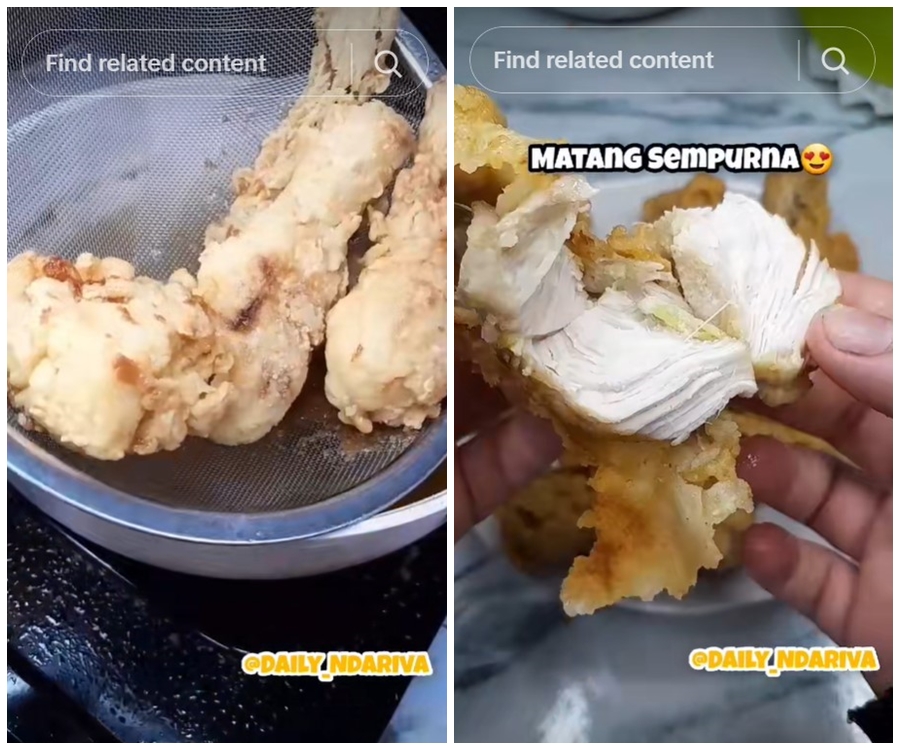 Tak perlu direbus dulu, ini trik menggoreng ayam kentucky agar dagingnya matang hingga ke bagian dalam